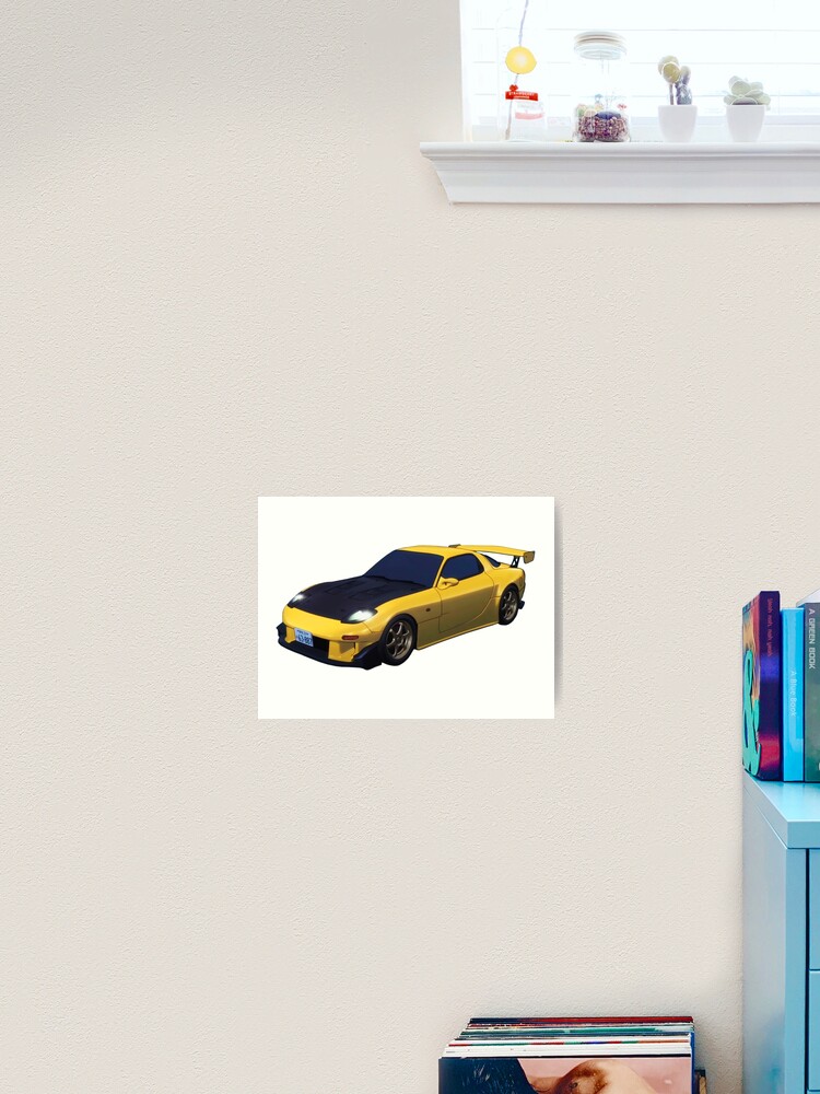 Takahashi F3ds Initial D 5th Stage Art Print By Muwumbe Redbubble