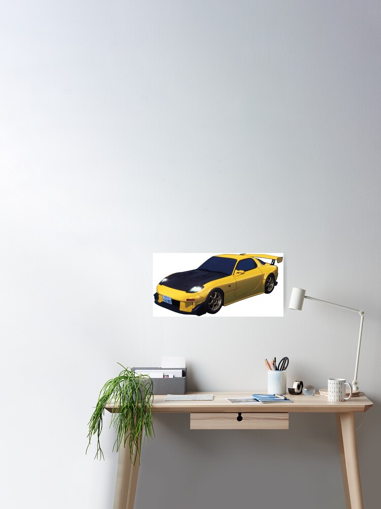 Takahashi F3ds Initial D 5th Stage Poster By Muwumbe Redbubble