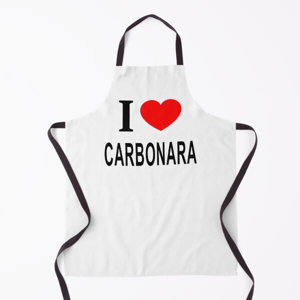 Item preview, I ❤️ CARBONARA I LOVE CARBONARA I HEART CARBONARA designed and sold by usernamenaijan.