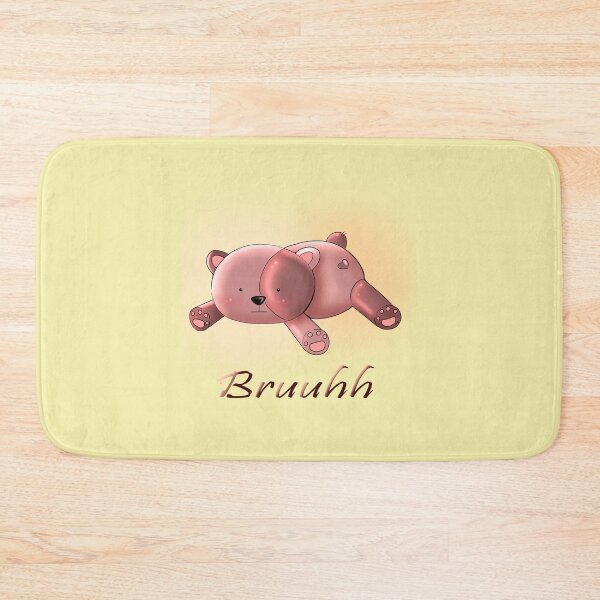 Item preview, Bruhh bear, cute teddy bear, brown Teddy Bear designed and sold by GiiReez.
