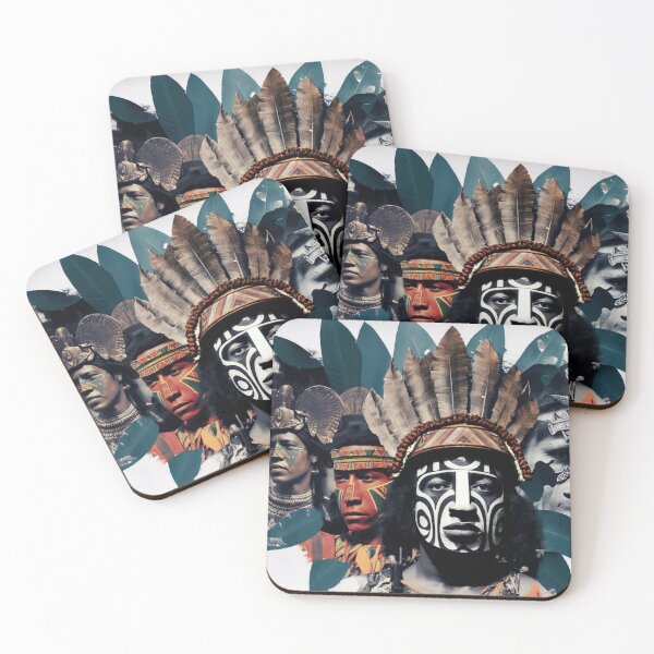 Item preview, Tribes of the Amazon Collage designed and sold by Odd World.