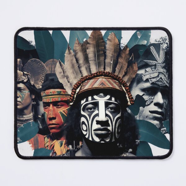 Item preview, Tribes of the Amazon Collage designed and sold by Odd World.