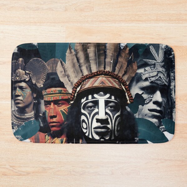 Item preview, Tribes of the Amazon Collage designed and sold by Odd World.