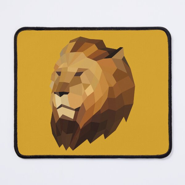 Item preview, Geometric Lion Head designed and sold by shaldesign.