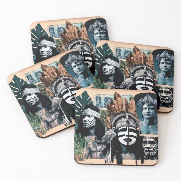 Item preview, Tribes of the Amazon Collage designed and sold by Odd World.