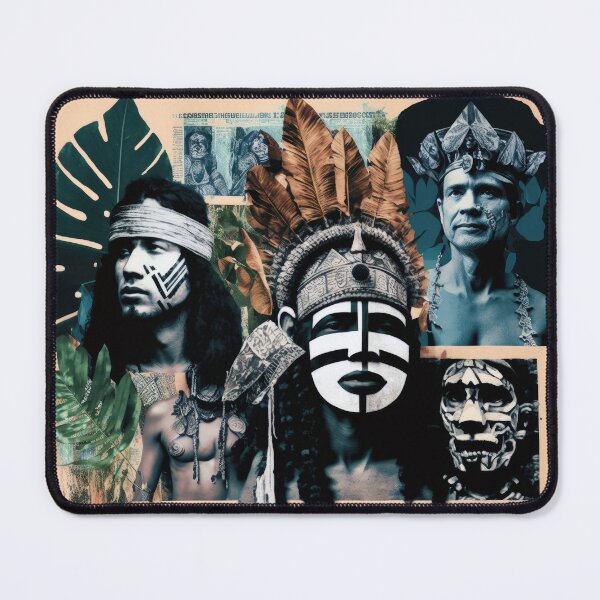 Item preview, Tribes of the Amazon Collage designed and sold by Odd World.