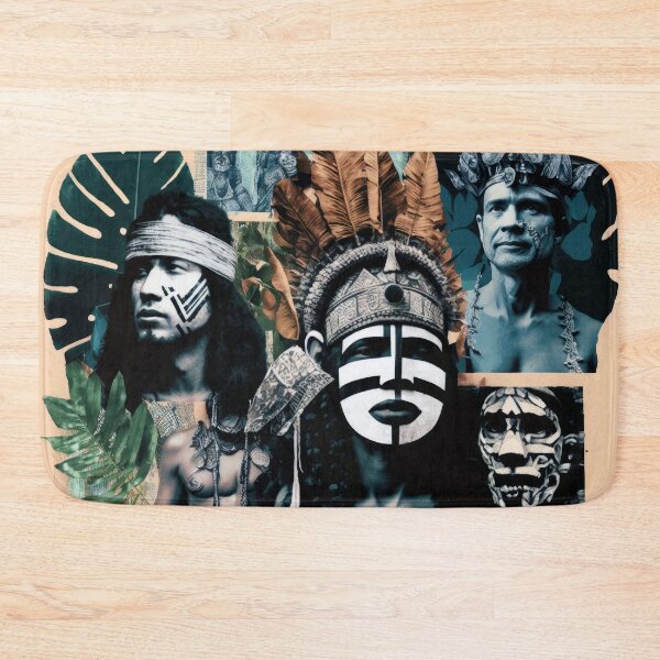 Item preview, Tribes of the Amazon Collage designed and sold by Odd World.