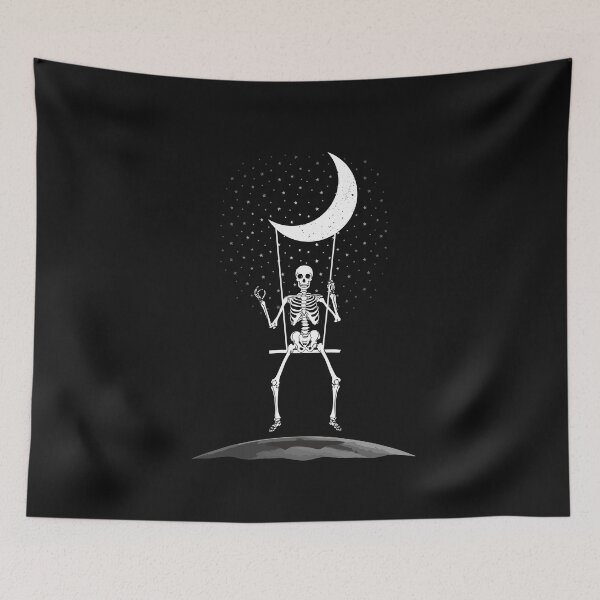 Item preview, Moon Skeleton Gothic Night Mood designed and sold by alenaz.