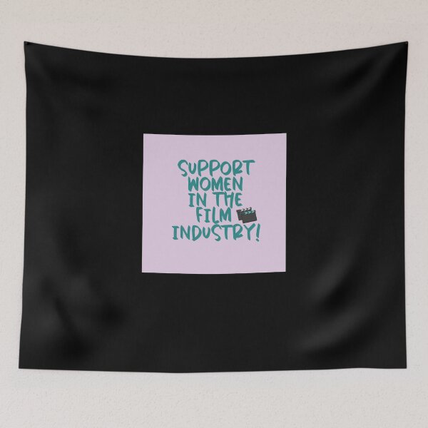 Item preview, Support Women In The Film Industry Sticker designed and sold by Braelynnpaul07.