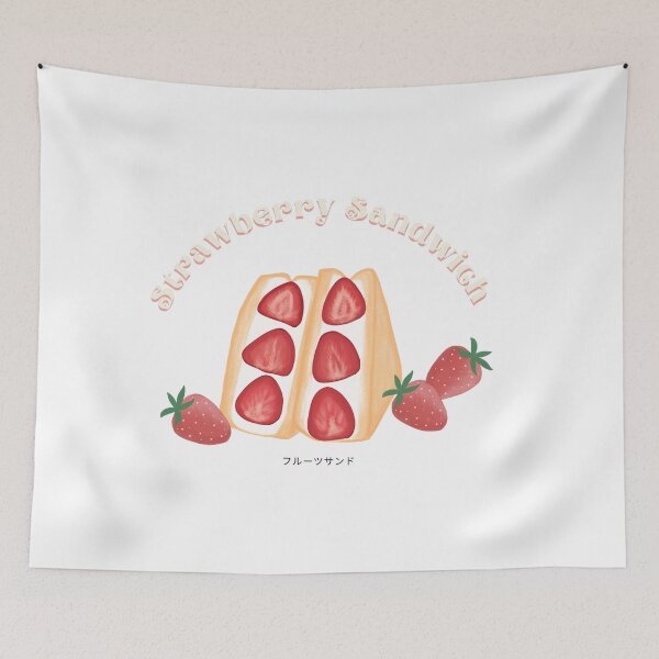 Item preview, Fruit Sandwich/ Strawberry sandwich  designed and sold by sirilakk.