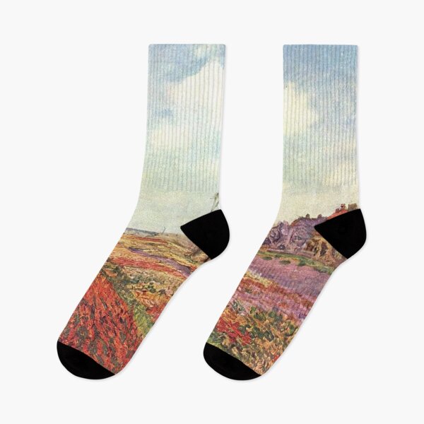 Item preview, Tulip Fields in Holland by Claude Monet designed and sold by tomorrowsart.