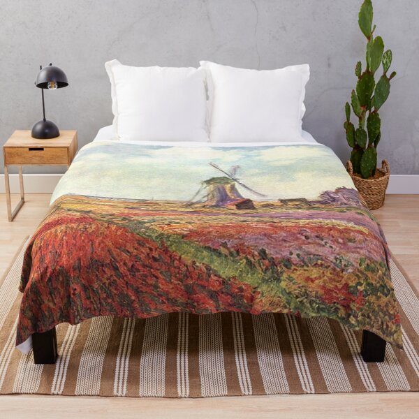 Item preview, Tulip Fields in Holland by Claude Monet designed and sold by tomorrowsart.