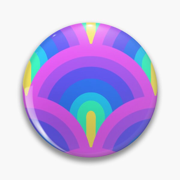 Item preview, Disco circular Rainbow scale pattern designed and sold by Charmy Design.