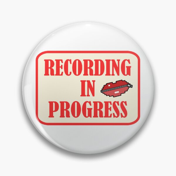 Item preview, Recording in Progress designed and sold by HallFlabben.