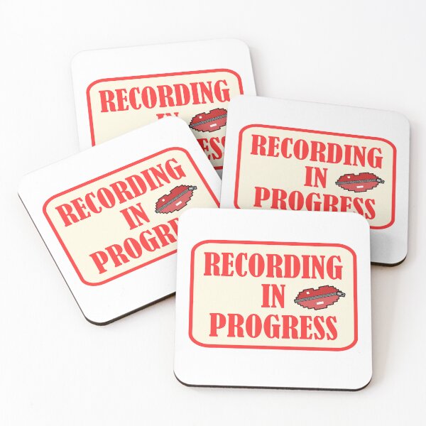 Item preview, Recording in Progress designed and sold by HallFlabben.