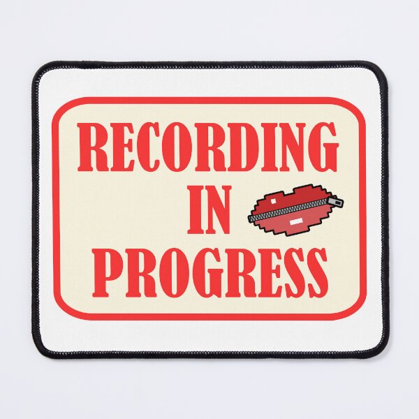 Item preview, Recording in Progress designed and sold by HallFlabben.