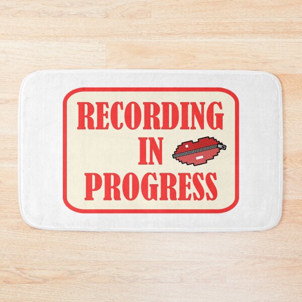 Item preview, Recording in Progress designed and sold by HallFlabben.