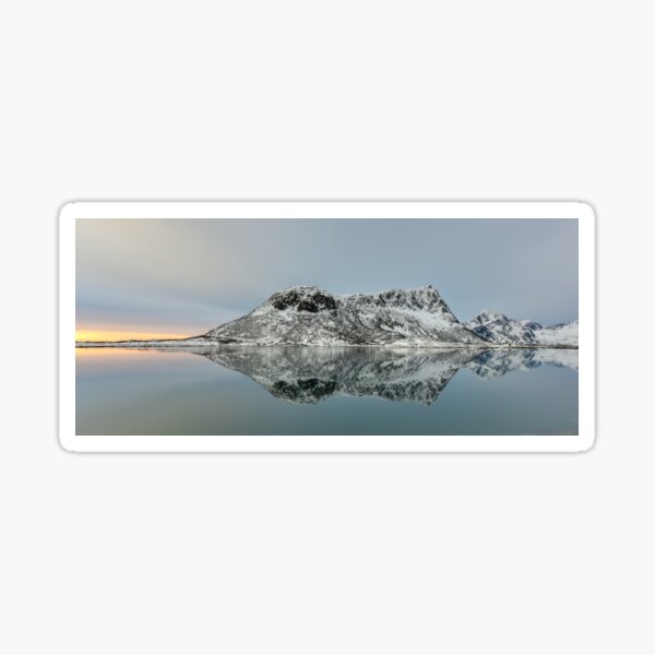 Item preview, Lofoten islands reflection. designed and sold by Streetsigns1957.