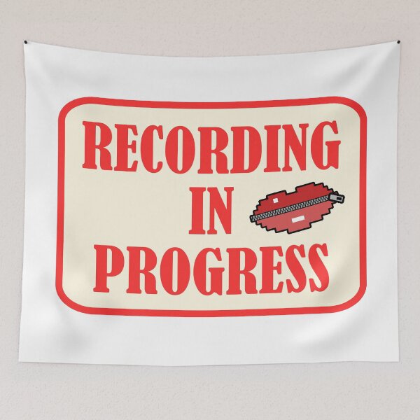 Item preview, Recording in Progress designed and sold by HallFlabben.
