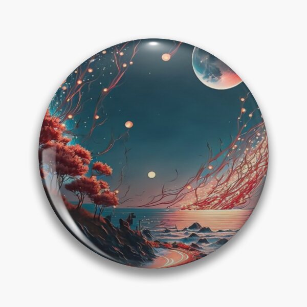 Item preview, planet wallpaper fairyland on earth scenery designed and sold by sbrstore.
