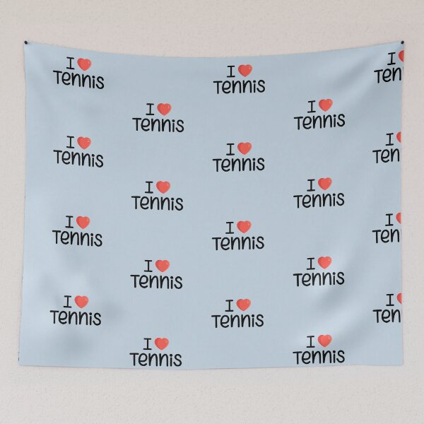 Item preview, I love tennis designed and sold by IdeasForFreedom.