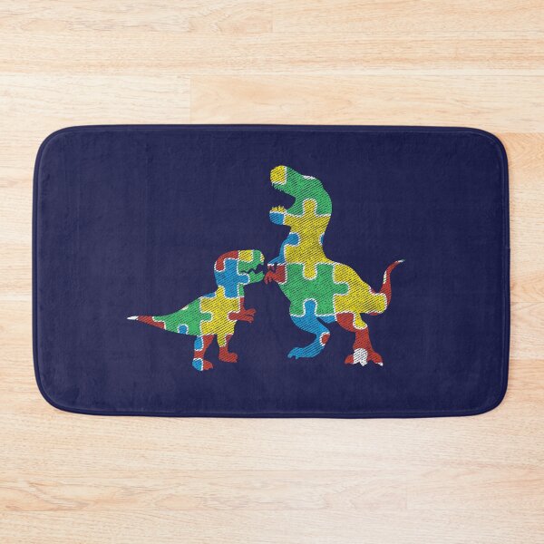 Item preview, Autism Dinosaur Dad and Kid Autism Awareness Month Vintage Art designed and sold by alenaz.