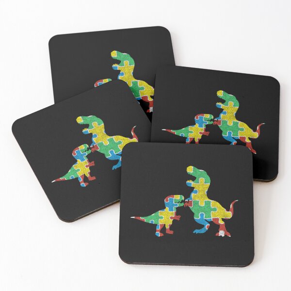 Item preview, Autism Dinosaur Dad and Kid Autism Awareness Month Vintage Art designed and sold by alenaz.