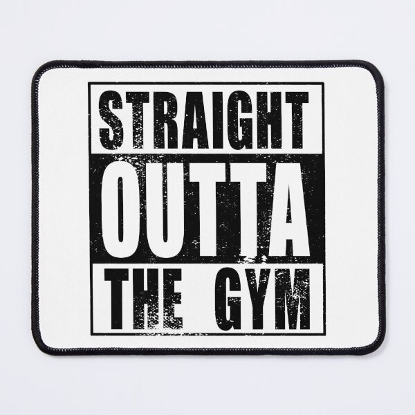 Item preview, Straight Outta The Gym (black) designed and sold by SolidEarthArt.