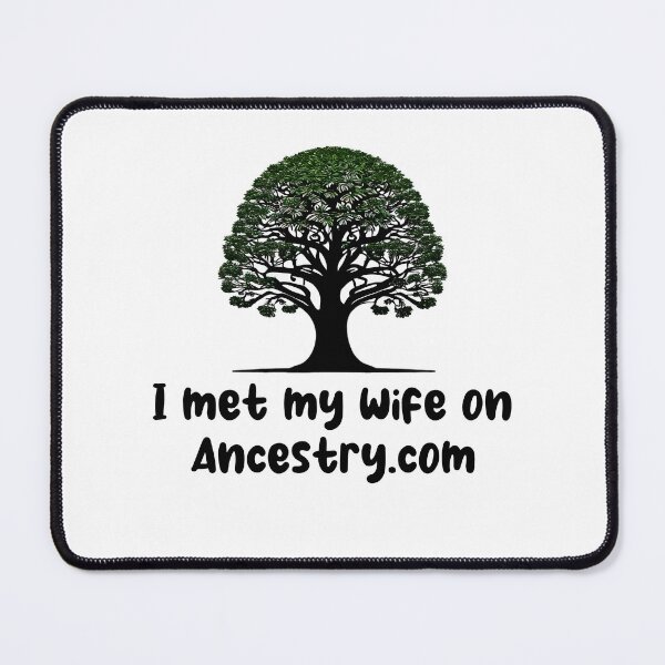 Item preview, i met my wife on ancestry  - Funny Offensive designed and sold by STELATO.