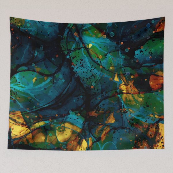 Item preview, Abstract ink art designed and sold by OtterFactory.