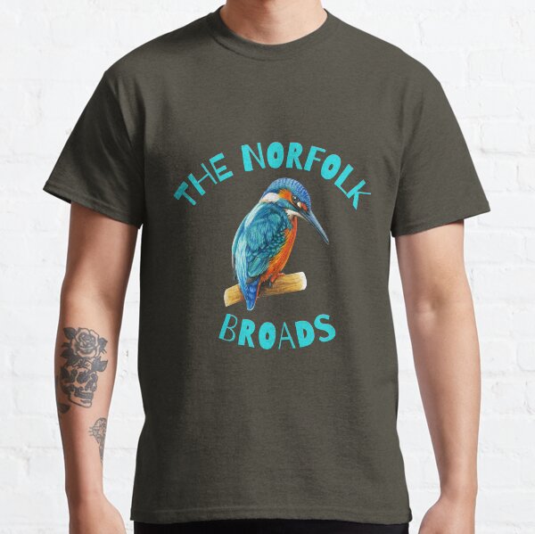 The Norfolk Broads - Kingfisher Travel Mug Classic T-Shirt