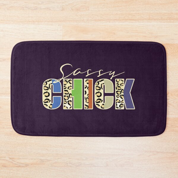 Item preview, Sassy Chick Leopard Print Text Retro Family Quote designed and sold by CRHPOD20.