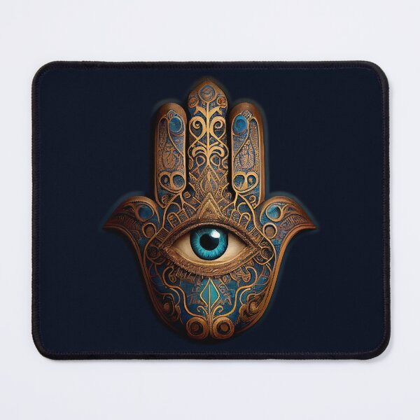 Item preview, Amulet Against the Evil Eye Hamsa Hand  designed and sold by KOTOdesign.