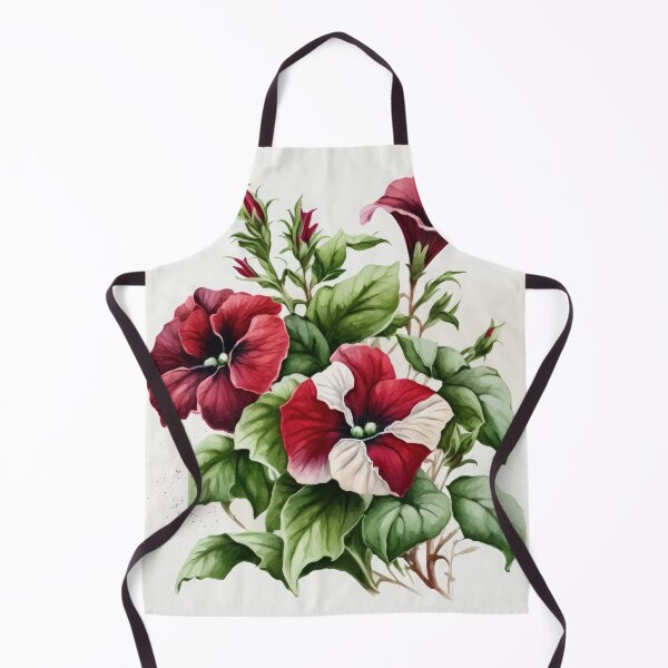 Item preview, Red Petunias designed and sold by Vanover Designs.