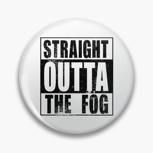Item preview, Straight Outta The Fog (black) designed and sold by SolidEarthArt.