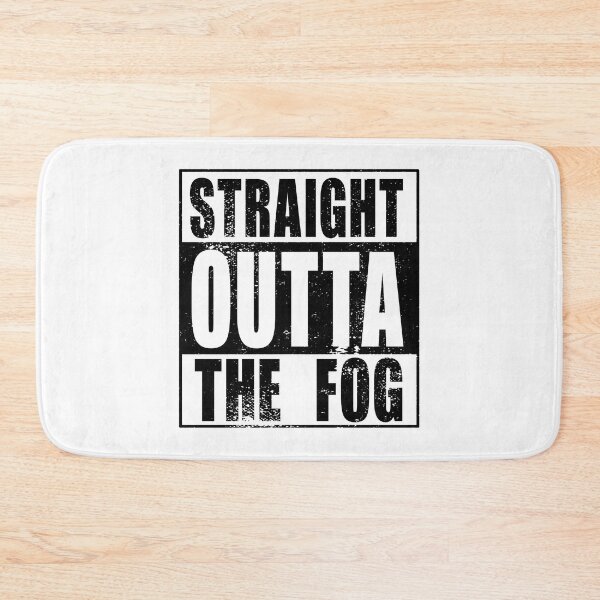 Artikelvorschau, Straight Outta The Fog (schwarz) entworfen und verkauft von SolidEarthArt.