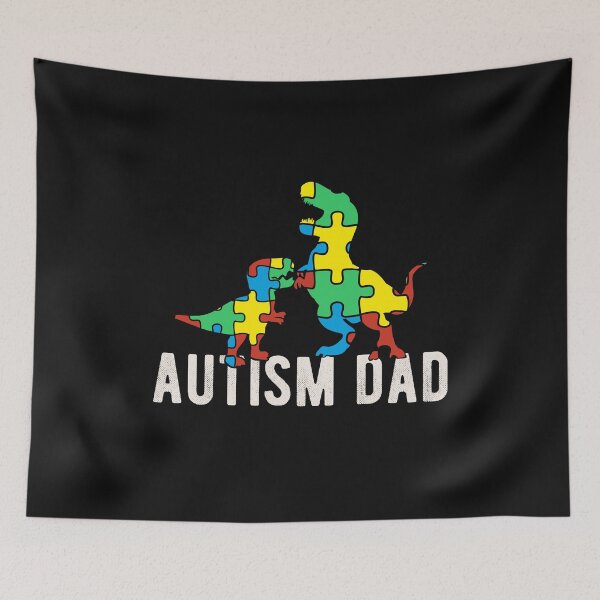 Item preview, Autism Dad Dadasaurus Dinosaur Autism Awareness Fathers Day Gift  designed and sold by alenaz.