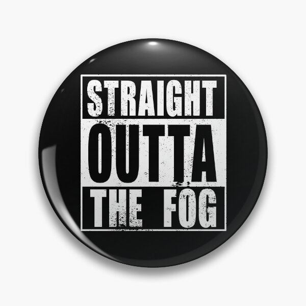 Item preview, Straight Outta The Fog (white) designed and sold by SolidEarthArt.