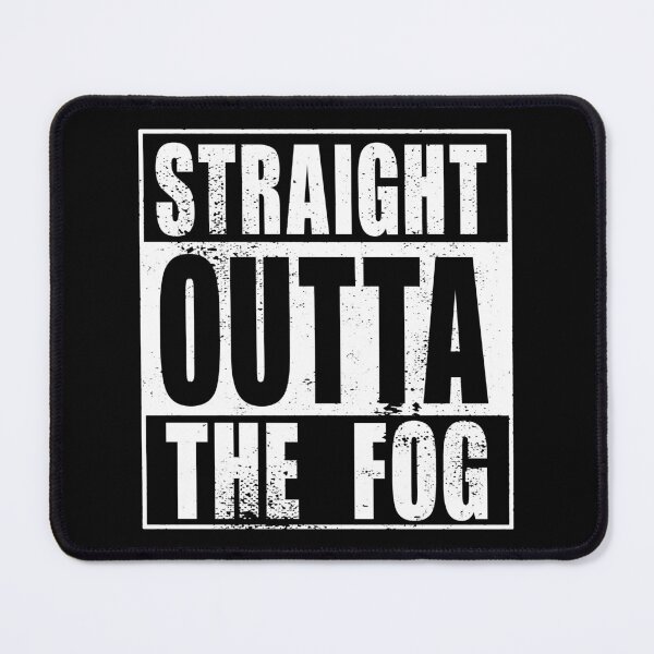 Item preview, Straight Outta The Fog (white) designed and sold by SolidEarthArt.