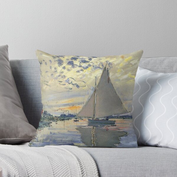 Aperçu de l'œuvre Claude Monet -Voilier au Petit Gennevilliers créée et vendue par tomorrowsart.