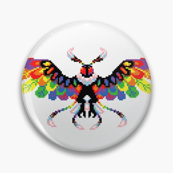 Item preview, Pixel Mothman Pride designed and sold by cinimuffin.