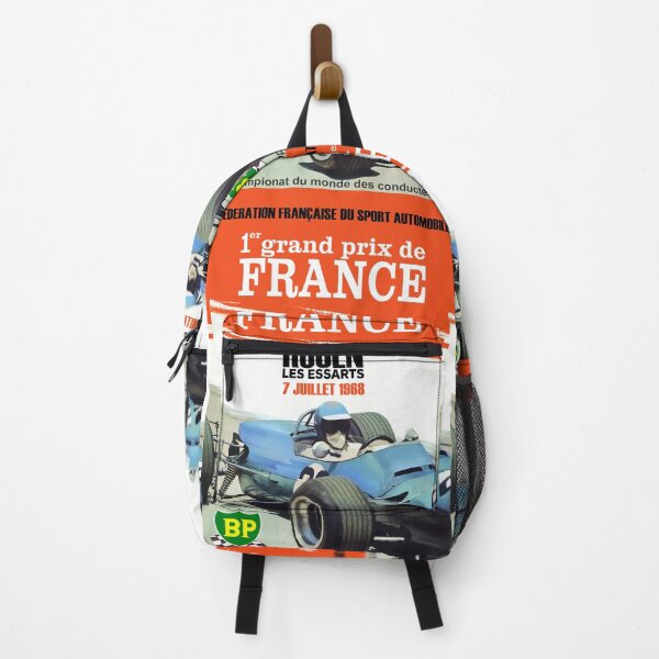 Item preview, Vintage 1968 1st Grand Prix De France Poster designed and sold by Speedbirddesign.