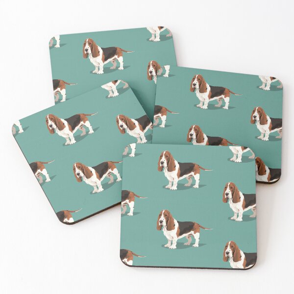Item preview, Basset Hound designed and sold by Raccoonidae.