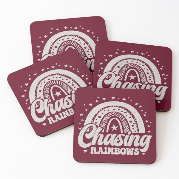 Item preview, Chasing rainbows - Funny Quote designed and sold by VichallanStudio.