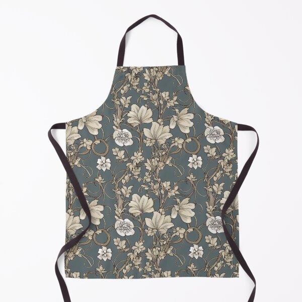 Item preview, Grey floral pattern designed and sold by YeKnot.