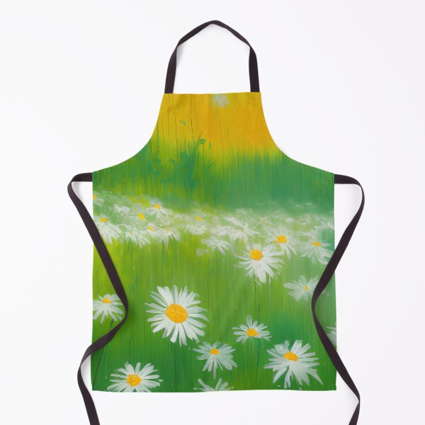 Item preview, Nature's Symphony: A Lush Green Meadow of Daisies designed and sold by elcarnero.