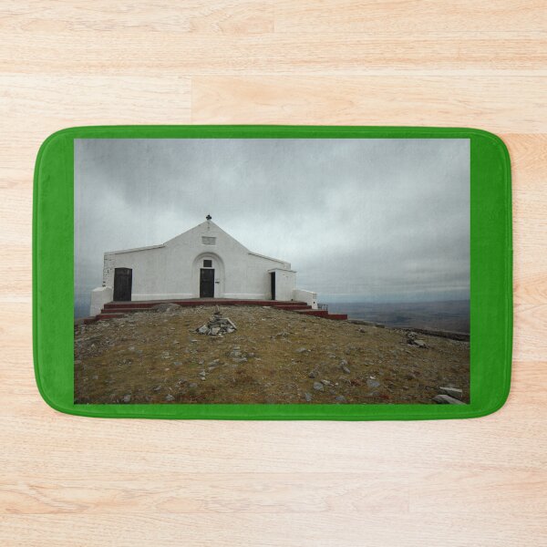 Item preview, Atop croagh patrick chapel mountain faith designed and sold by eddiebarronshop.