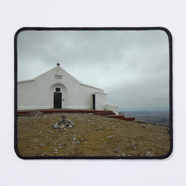 Item preview, Atop croagh patrick chapel mountain faith designed and sold by eddiebarronshop.