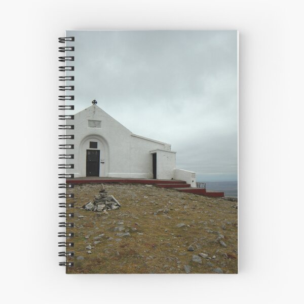 Item preview, Atop croagh patrick chapel mountain faith designed and sold by eddiebarronshop.