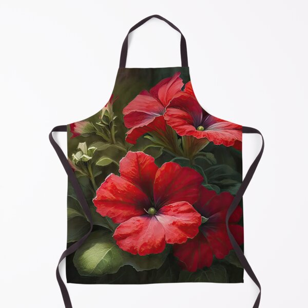 Item preview, Red Petunias designed and sold by Vanover Designs.